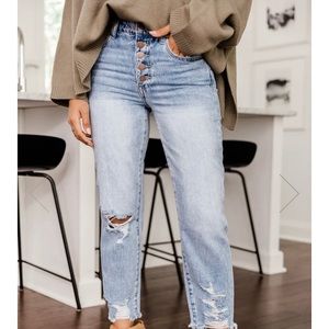 Pink Lily Jeans Size 7